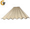 Hoja de techo de acero corrugado prepintada con recubrimiento de zinc 30-275 g/m2